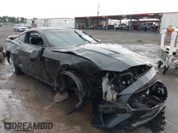 2022 Ford Mustang EcoBoost with VIN 1FA6P8TH2N5113664, listed as a IAAI auction lot 42314252 with 55,130 mi miles and . Bid and sale history available at DreamBid. Image 1.
