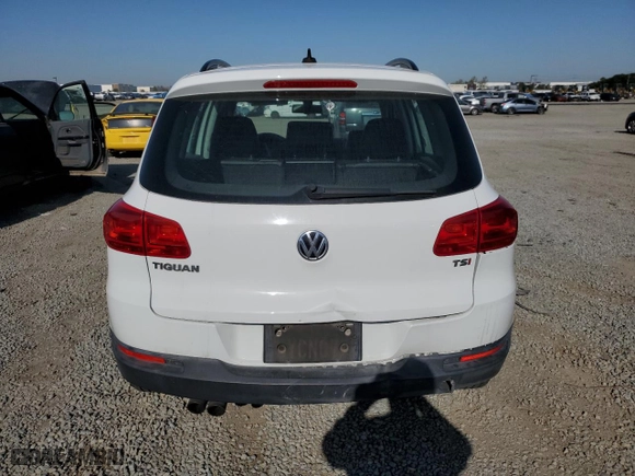 2017 Volkswagen Tiguan S with VIN WVGAV7AX6HK016340, listed as a Copart auction lot 52073245 with 175,069 mi miles and Clean Title. Bid and sale history available at carsss.com. Image 6.