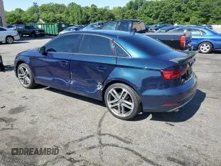 2017 Audi A3 Sedan Premium with VIN WAUB8GFF3H1071637, listed as a Copart auction lot 60735844 with 116,125 mi miles and Salvage Title. Bid and sale history available at carsss.com. Image 2.