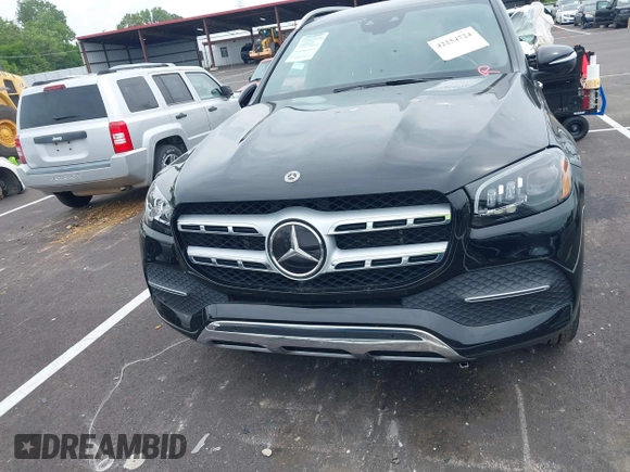 2021 Mercedes-Benz GLS 450 with VIN 4JGFF5KE7MA424253, listed as a IAAI auction lot 42254724 with 45,504 mi miles and . Bid and sale history available at DreamBid. Image 12.