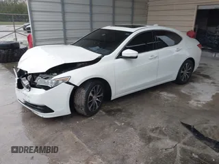 2015 Acura TLX with VIN 19UUB1F38FA017524, listed as a IAAI auction lot 41655481 with Not Provided miles and . Bid and sale history available at DreamBid. Image 20.