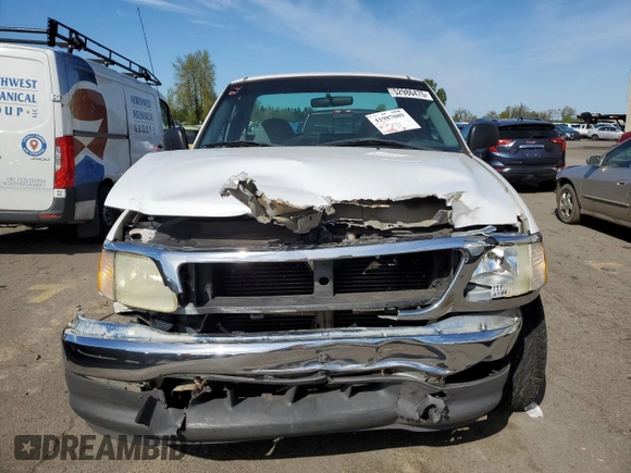 2002 Ford F-150 XL with VIN 1FTRF17W92NB42259, listed as a Copart auction lot 52986475 with 117,746 mi miles and Salvage title. Bid and sale history available at DreamBid. Image 5.