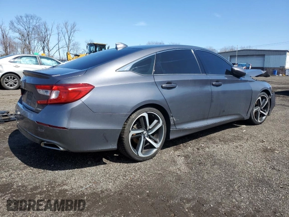 2019 Honda Accord Sedan Sport 1.5T with VIN 1HGCV1F30KA092215, listed as a Copart auction lot 51452845 with 144,414 mi miles and Salvage Title. Bid and sale history available at carsss.com. Image 3.