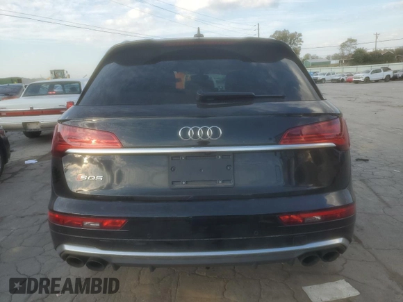 2023 Audi SQ5 Premium Plus with VIN WA1B4AFY8P2020909, listed as a Copart auction lot 74684454 with 41,841 mi miles and Salvage Title. Bid and sale history available at carsss.com. Image 6.