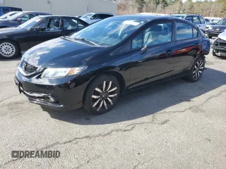 2015 Honda Civic EX-L z VIN 19XFB2F94FE218898, wystawiony jako Copart lot #49768065 z przebiegiem 94 927 mil mil oraz Szkoda całkowita • Salvage title. Historia ofert i sprzedaży dostępna na DreamBid. Obrazek 1.