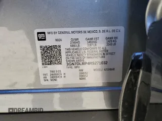 2024 Chevrolet Equinox EV LT z VIN 3GN7DLRP4RS271032, wystawiony jako Copart lot #77460884 z przebiegiem 6 093 mil mil oraz Szkoda całkowita • Salvage title. Historia ofert i sprzedaży dostępna na DreamBid. Obrazek 15.