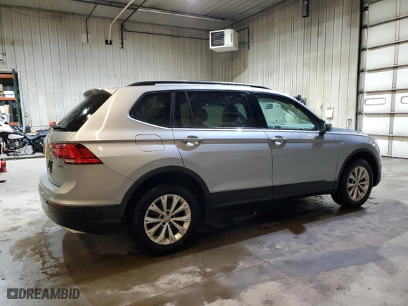 2019 Volkswagen Tiguan S with VIN 3VV0B7AX7KM157721, listed as a Copart auction lot 46492285 with 90,042 mi miles and Salvage Title. Bid and sale history available at carsss.com. Image 3.