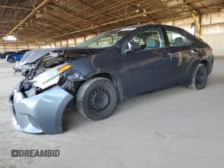 2016 Toyota Corolla L with VIN 5YFBURHE7GP416645, listed as a Copart auction lot 62716875 with 112,288 mi miles and Salvage title. Bid and sale history available at DreamBid. Image 1.
