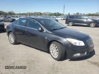 2011 Buick Regal CXL RL3 with VIN W04GR5EC2B1044335, listed as a Copart auction lot 53631615 with 152,275 mi miles and Clean Title. Bid and sale history available at carsss.com. Image 4.