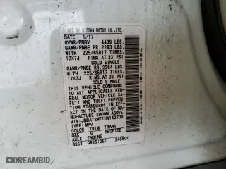 2017 Nissan Rogue SL with VIN JN8AT2MT1HW142706, listed as a Copart auction lot 44895235 with 198,581 mi miles and Salvage Title. Bid and sale history available at carsss.com. Image 13.