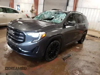 2020 GMC Terrain SLE z VIN 3GKALTEV1LL224505, wystawiony jako Copart lot #59226095 z przebiegiem 99 204 mil mil oraz Nie do naprawy • Non repairable. Historia ofert i sprzedaży dostępna na DreamBid. Obrazek 1.