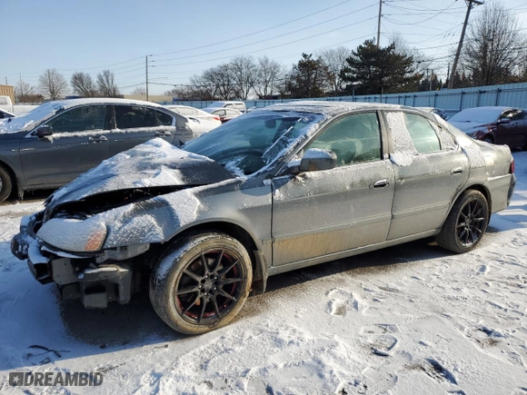 2000 Acura TL with VIN 19UUA5664YA057980, listed as a Copart auction lot 45002265 with NaN miles and Salvage Title. Bid and sale history available at carsss.com. Image 1.