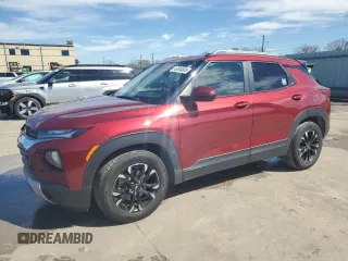 2022 Chevrolet TrailBlazer LT with VIN KL79MPSL4NB082836, listed as a Copart auction lot 46804885 with 80,293 mi miles and Salvage Title. Bid and sale history available at DreamBid. Image 1.