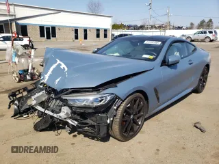 2019 BMW 8 Series M850i xDrive with VIN WBABC4C57KBU96837, listed as a Copart auction lot 47234193 with 0 mi miles. Bid and sale history available at carsss.com. Image 1.