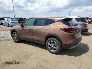 2023 Chevrolet Blazer LT с VIN 3GNKBCR43PS159485, выставлен на аукционе Copart как лот 54004735 с пробегом Не указан миль и Списание • Salvage title. История ставок и продаж доступна на DreamBid. Изображение 2.
