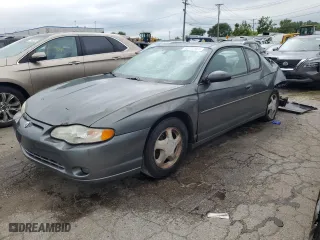 2004 Chevrolet Monte Carlo SS with VIN 2G1WX12K249235448, listed as a Copart auction lot 65742364 with 149,136 mi miles and Salvage Title. Bid and sale history available at carsss.com. Image 1.