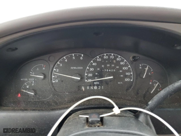 1998 Ford Ranger XL with VIN 1FTYR11U2WTA23366, listed as a Copart auction lot 43334775 with 175,429 mi miles and Salvage Title. Bid and sale history available at carsss.com. Image 9.