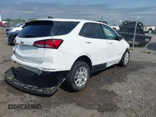 2022 Chevrolet Equinox LS with VIN 3GNAXHEV4NS155080, listed as a IAAI auction lot 42370518 with Not provided miles and . Bid and sale history available at DreamBid. Image 4.