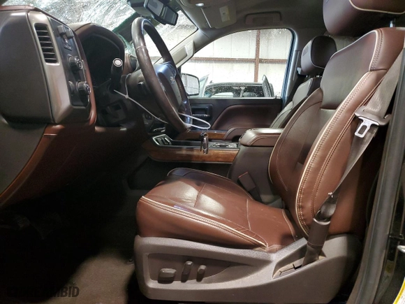 2014 Chevrolet Silverado 1500 High Country with VIN 3GCUKTEC2EG484126, listed as a Copart auction lot 47131375 with 98,731 mi miles and Salvage Title. Bid and sale history available at carsss.com. Image 7.