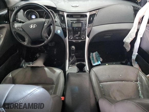 2013 Hyundai Sonata Limited with VIN 5NPEC4AC4DH617813, listed as a Copart auction lot 46164025 with 87,256 mi miles and Salvage Title. Bid and sale history available at DreamBid. Image 8.