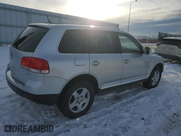 2007 Volkswagen Touareg V6 with VIN WVGZE77L57D000382, listed as a Copart auction lot 41463895 with 140,961 mi miles and Salvage Title. Bid and sale history available at DreamBid. Image 3.