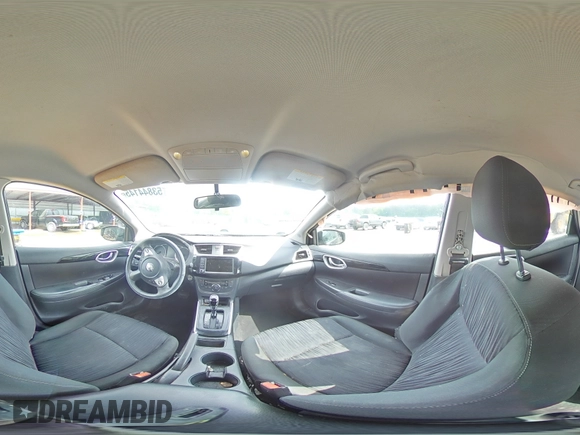 2019 Nissan Sentra SV with VIN 3N1AB7AP7KL627077, listed as a Copart auction lot 53844145 with 103,295 mi miles and Salvage Title. Bid and sale history available at DreamBid. Image 14.