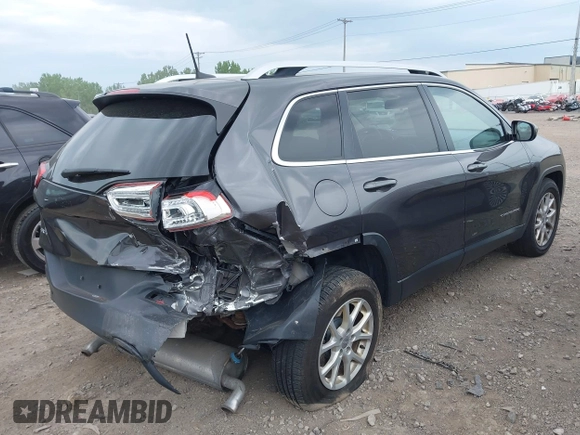 2018 Jeep Cherokee Latitude Plus z VIN 1C4PJMLX3JD507867, wystawiony jako IAAI lot #42437354 z przebiegiem 66 974 mil mil oraz . Historia ofert i sprzedaży dostępna na DreamBid. Obrazek 4.