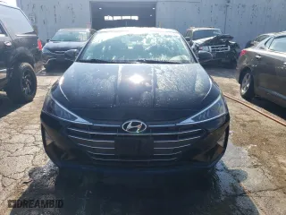 2019 Hyundai Elantra SE with VIN 5NPD74LF2KH489124, listed as a Copart auction lot 60261664 with 104,666 mi miles and Salvage Title. Bid and sale history available at carsss.com. Image 5.