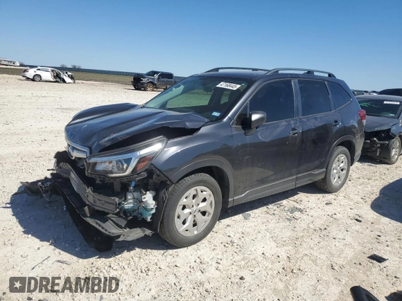 2019 Subaru Forester with VIN JF2SKACC5KH420602, listed as a Copart auction lot 47168445 with 120,285 mi miles and Salvage Title. Bid and sale history available at carsss.com. Image 1.