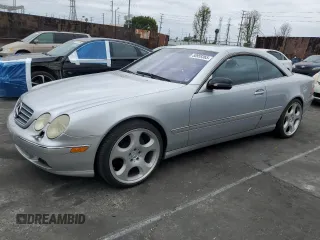 2000 Mercedes-Benz CL 500/600 with VIN WDBPJ75J2YA006814, listed as a Copart auction lot 50959365 with 99,612 mi miles and Salvage Title. Bid and sale history available at DreamBid. Image 1.