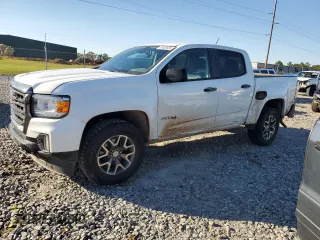 2021 GMC Canyon 4WD AT4 w/Cloth with VIN 1GTG6FEN9M1216062, listed as a Copart auction lot 80932634 with 73,308 mi miles and Salvage Title. Bid and sale history available at carsss.com. Image 1.