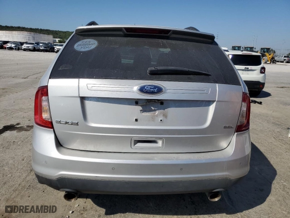 2011 Ford Edge SEL with VIN 2FMDK3JC9BBB38509, listed as a Copart auction lot 83810614 with 184,914 mi miles and Salvage Title. Bid and sale history available at carsss.com. Image 6.
