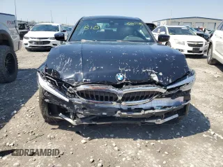 2020 BMW 3 Series 330i xDrive with VIN 3MW5R7J02L8B06525, listed as a Copart auction lot 53407385 with Not provided miles and Salvage title. Bid and sale history available at DreamBid. Image 5.