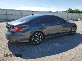 2016 Mercedes-Benz CLS with VIN WDDLJ6HB4GA166289, listed as a Copart auction lot 56628174 with 107,224 mi miles and Salvage Title. Bid and sale history available at carsss.com. Image 3.
