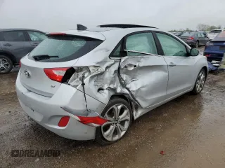 2013 Hyundai Elantra GT with VIN KMHD35LE4DU054151, listed as a Copart auction lot 72439174 with 52,975 mi miles and Salvage Title. Bid and sale history available at carsss.com. Image 3.