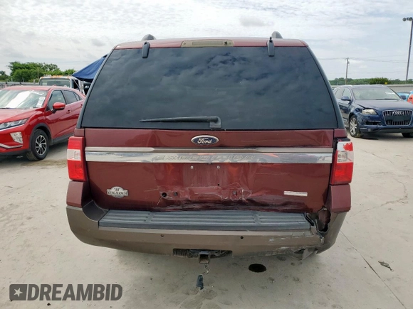 2016 Ford Expedition XLT with VIN 1FMJU1HTXGEF05758, listed as a Copart auction lot 60071505 with 164,574 mi miles and Salvage title. Bid and sale history available at DreamBid. Image 6.