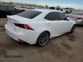 2015 Lexus IS 250 with VIN JTHBF1D21F5056421, listed as a Copart auction lot 49186445 with 135,572 mi miles and Salvage title. Bid and sale history available at DreamBid. Image 5.