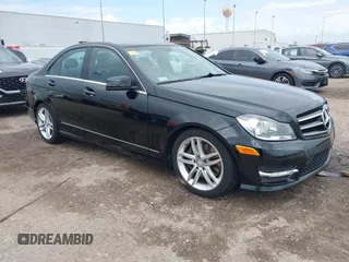 2013 Mercedes-Benz C 300 Sport with VIN WDDGF8AB3DA783106, listed as a IAAI auction lot 41911478 with 117,062 mi miles and . Bid and sale history available at carsss.com. Image 1.