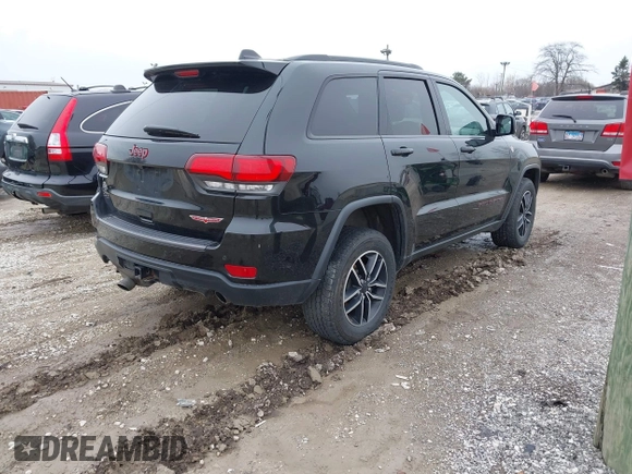 2019 Jeep Grand Cherokee Trailhawk with VIN 1C4RJFLT3KC554292, listed as a IAAI auction lot 41953049 with 31,672 mi miles and . Bid and sale history available at DreamBid. Image 4.