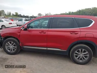 2019 Hyundai Santa Fe SE with VIN 5NMS2CAD5KH053852, listed as a IAAI auction lot 41962062 with 127,177 mi miles. Bid and sale history available at carsss.com. Image 14.