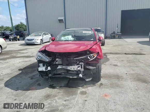 2023 Alfa Romeo Stelvio Ti z VIN ZASPAKBN2P7D65711, wystawiony jako Copart lot #55311535 z przebiegiem 32 906 mil mil oraz Nie do naprawy. Historia ofert i sprzedaży dostępna na DreamBid. Obrazek 14.