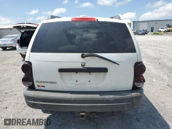 2006 Dodge Durango SXT with VIN 1D4HB38N06F120775, listed as a Copart auction lot 56204195 with 224,030 mi miles and Salvage title. Bid and sale history available at DreamBid. Image 6.