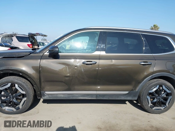 2023 Kia Telluride S with VIN 5XYP6DGC3PG359562, listed as a IAAI auction lot 42675786 with 46,681 mi miles and . Bid and sale history available at DreamBid. Image 14.