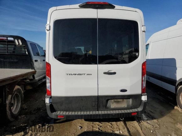 2022 Ford Transit Passenger XL с VIN 1FDAX2C81NKA36641, выставлен на аукционе Copart как лот 86621764 с пробегом Не указан миль и Списание • Salvage title. История ставок и продаж доступна на DreamBid. Изображение 6.