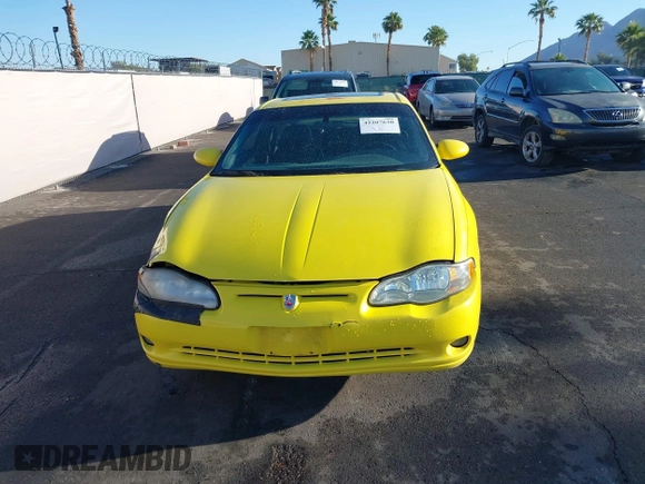 2002 Chevrolet Monte Carlo LS z VIN 2G1WW15E329323155, wystawiony jako IAAI lot #42207630 z przebiegiem 223 275 mil mil oraz . Historia ofert i sprzedaży dostępna na DreamBid. Obrazek 6.
