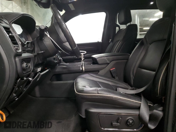 2022 Ram 1500 with VIN 1C6SRFPM1NN345727, listed as a Copart auction lot 79448554 with 41,775 mi miles and Salvage title. Bid and sale history available at DreamBid. Image 7.