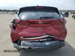 2019 Nissan Murano SL with VIN 5N1AZ2MS6KN163397, listed as a Copart auction lot 53791905 with 128,987 mi miles and Salvage Title. Bid and sale history available at carsss.com. Image 6.