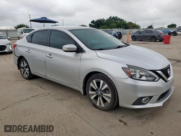 2017 Nissan Sentra S with VIN 3N1AB7AP3HY221244, listed as a Copart auction lot 62155795 with 166,926 mi miles and Salvage title. Bid and sale history available at DreamBid. Image 4.