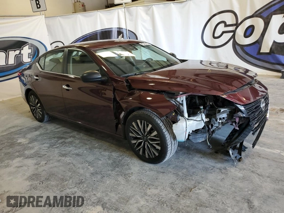 2024 Nissan Altima 2.5 SV with VIN 1N4BL4DV1RN321676, listed as a Copart auction lot 54832505 with 50,256 mi miles and Salvage Title. Bid and sale history available at carsss.com. Image 4.