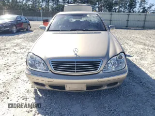 2001 Mercedes-Benz S-Class with VIN WDBNG75J71A199988, listed as a Copart auction lot 49666765 with 215,687 mi miles and Clean Title. Bid and sale history available at carsss.com. Image 5.